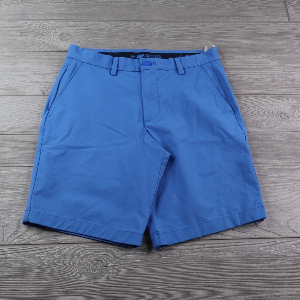 Vineyard Vines On The Go Golf Shorts Men's 28 9" Inseam Blue Stretch Performance